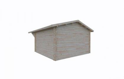 Dom drewniany - ORLIK B 380x380 14,4 m2