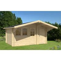 Dom drewniany - PELIKAN B 500x350 17,5 m2