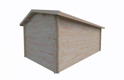 Garaż drewniany - PAWEŁ B 350x600cm 21 m2