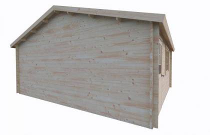 Garaż drewniany - JAN 595x530 31,5 m2