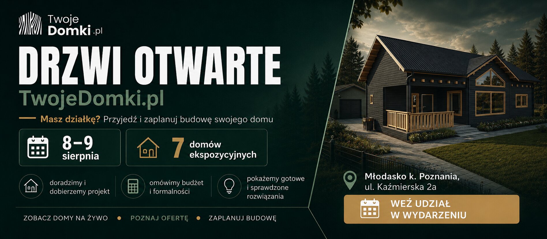 Drzwi Otwarte 8-9 sierpnia Młodasko